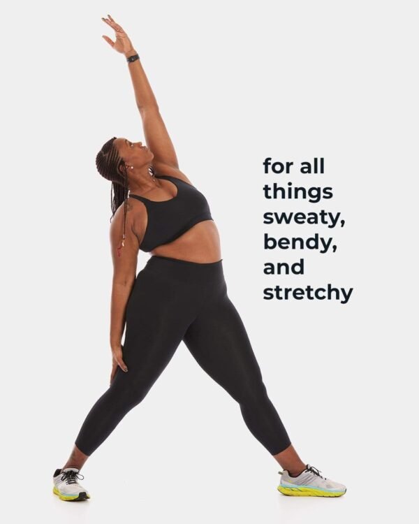 Fabfeat High-Waist Leggings – Sleek Black Performance